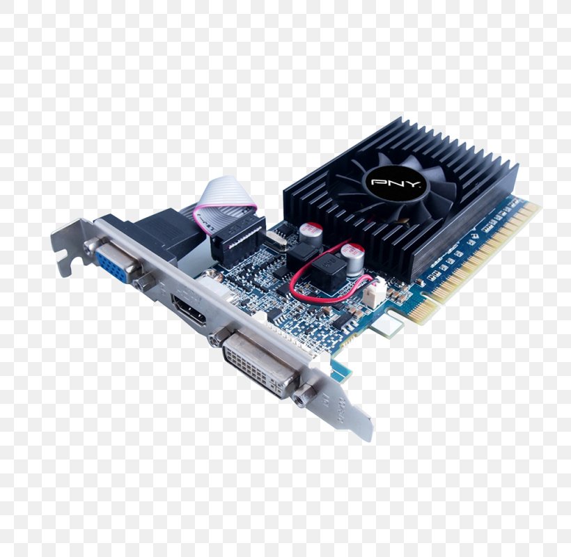 Graphics Cards & Video Adapters DDR3 SDRAM GeForce Digital Visual Interface PCI Express, PNG, 800x800px, Graphics Cards Video Adapters, Cable, Computer Component, Conventional Pci, Cuda Download Free