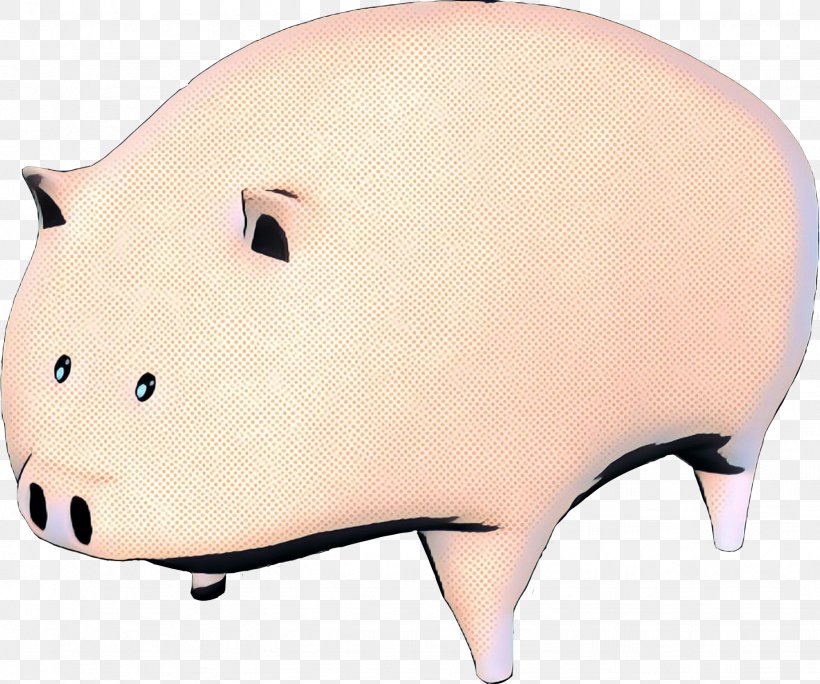 Piggy Bank, PNG, 1847x1541px, Pop Art, Livestock, Nose, Pig, Piggy Bank Download Free