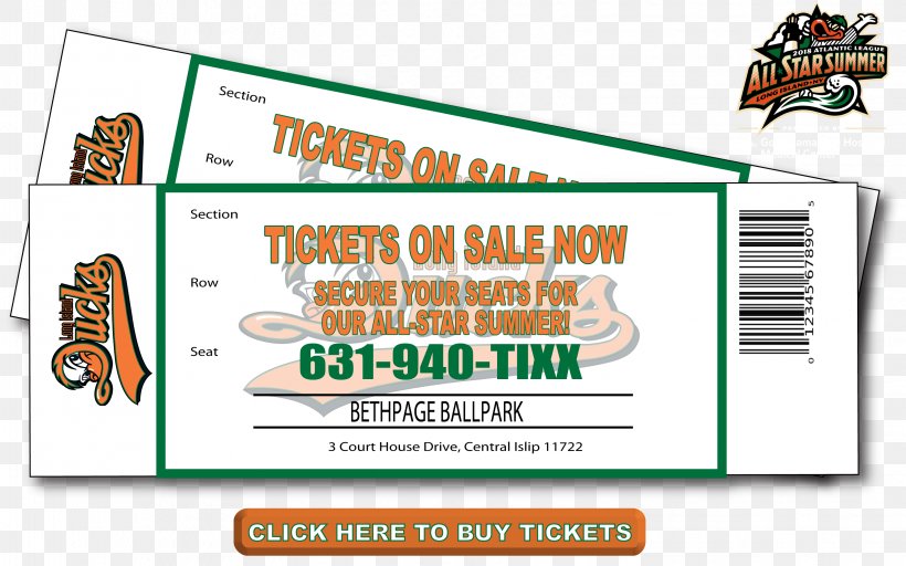 Bethpage Ballpark Long Island Ducks Atlantic League Of Professional Baseball Ticket, PNG, 3262x2039px, Long Island Ducks, Area, Baseball, Brand, Central Islip Download Free