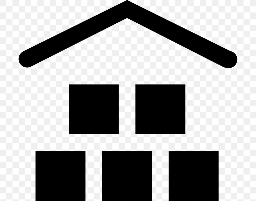 Warehouse Building Clip Art, PNG, 702x645px, Warehouse, Black, Black And White, Brand, Building Download Free