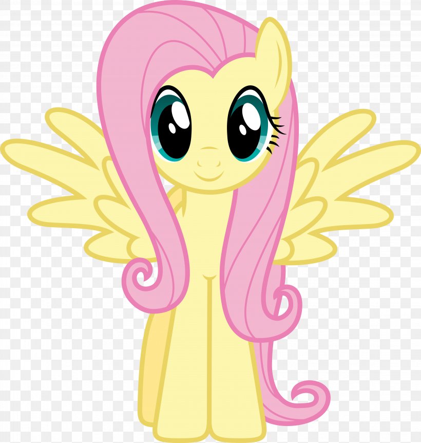 Fluttershy Pony Pinkie Pie Applejack Rainbow Dash, PNG, 4482x4713px, Watercolor, Cartoon, Flower, Frame, Heart Download Free