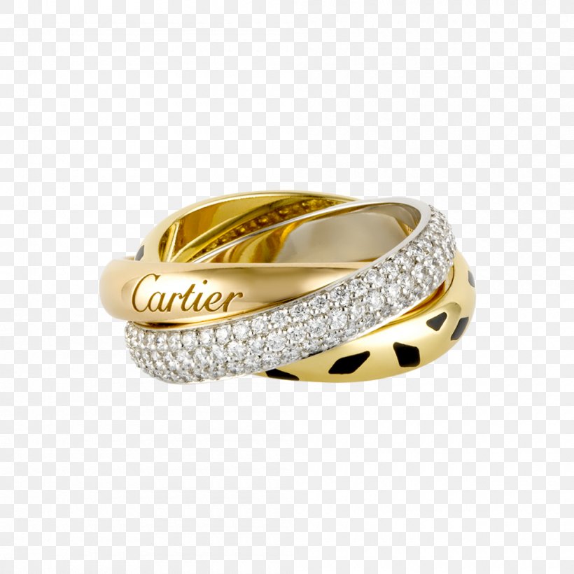 Cartier Ring Jewellery Colored Gold, PNG, 1000x1000px, Cartier, Bangle, Blingbling, Bracelet, Bulgari Download Free