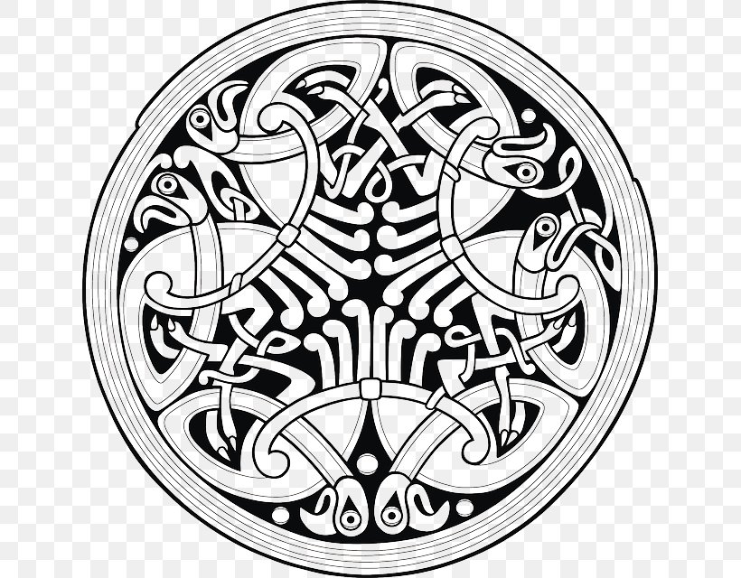 Celtic Knot Ornament Celts, PNG, 637x640px, Celtic Knot, Area, Art, Black And White, Celtic Art Download Free