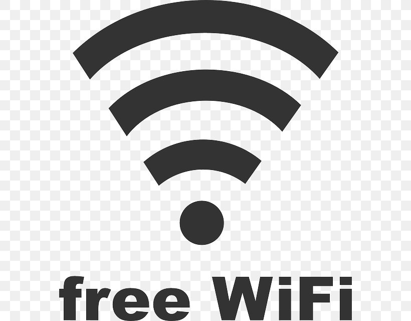 Wi-Fi Wireless LAN Hotspot Internet, PNG, 584x640px, Wifi, Area, Black, Black And White, Brand Download Free