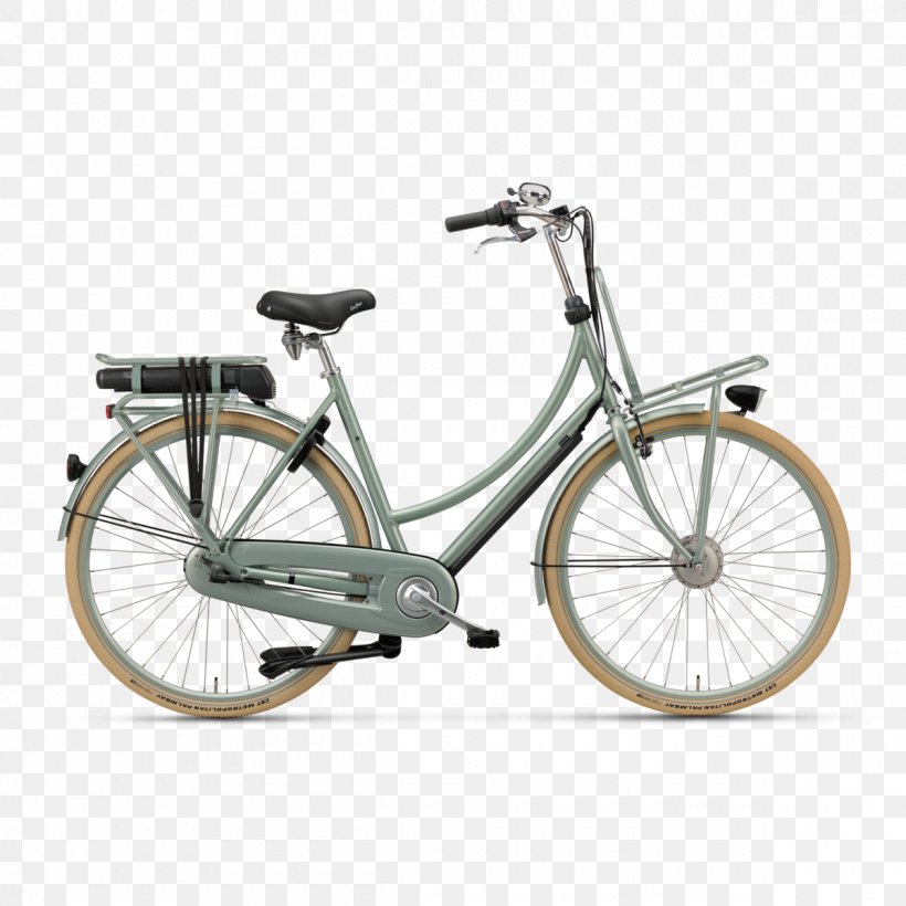 Batavus CNCTD Damesfiets Electric Bicycle Batavus CNCTD E-Go (2018), PNG, 1200x1200px, Batavus, Batavus Diva Plus N7 2018, Bicycle, Bicycle Accessory, Bicycle Frame Download Free