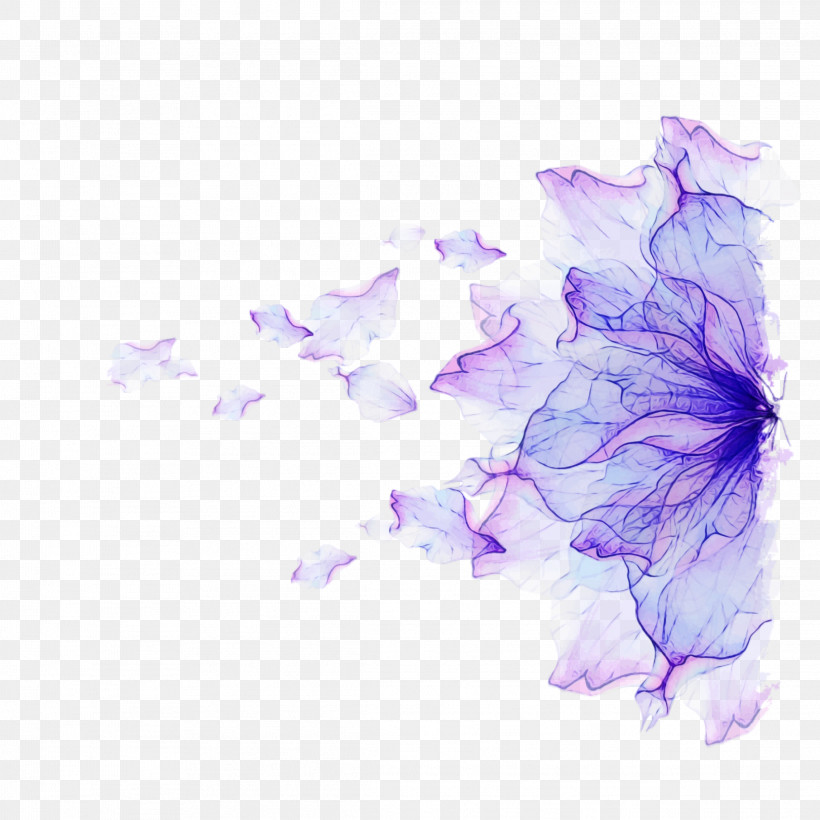 Lavender, PNG, 2289x2289px, Watercolor, Flower, Lavender, Lilac, Morning Glory Download Free