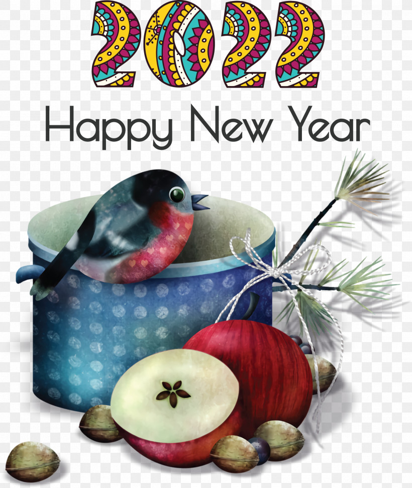 2022 Happy New Year 2022 New Year 2022, PNG, 2535x2999px, Happy New Year, Bauble, Butternut Squash, Christmas Day, Christmas Tree Download Free