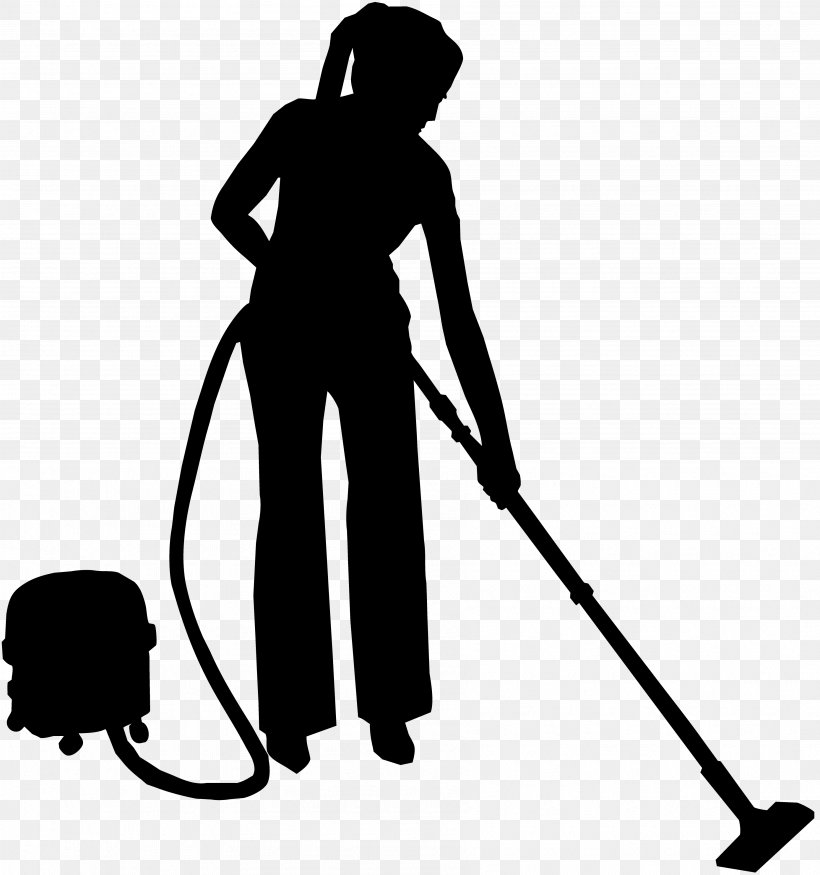 Cleaning Silhouette Cleaner, PNG, 3595x3840px, Cleaning, Art, Black, Black And White, Cleaner Download Free