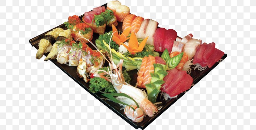 Crudités Sashimi Flying Sushi Garnish, PNG, 636x416px, Sashimi, Appetizer, Asian Food, Cuisine, Dish Download Free
