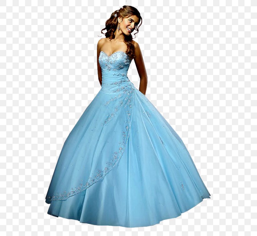 Dress Evening Gown Ball Gown Formal Wear, PNG, 555x755px, Dress, Aqua, Babydoll, Ball, Ball Dress Download Free