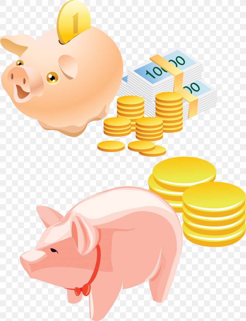 Money Pig Piggy Bank Saving, PNG, 2972x3876px, Pig, Bank, Banknote, Cartoon, Coin Download Free