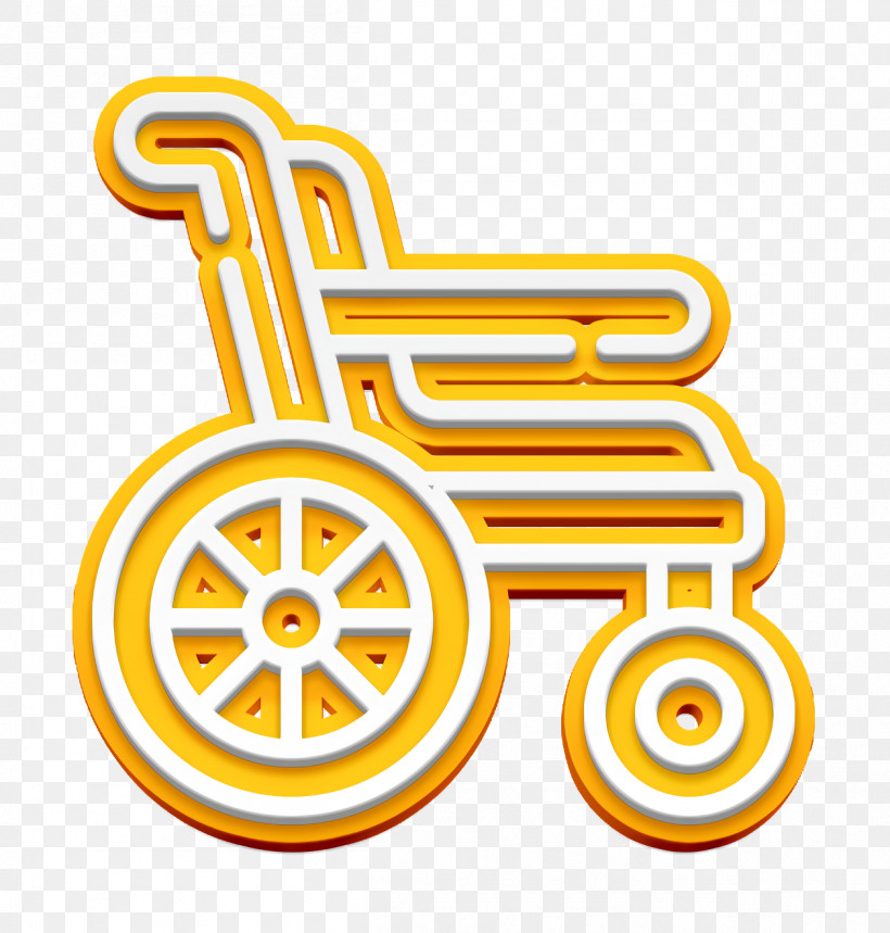 Wheelchair Icon Medicine Icon, PNG, 1256x1316px, Wheelchair Icon, Medicine Icon, Symbol, Yellow Download Free