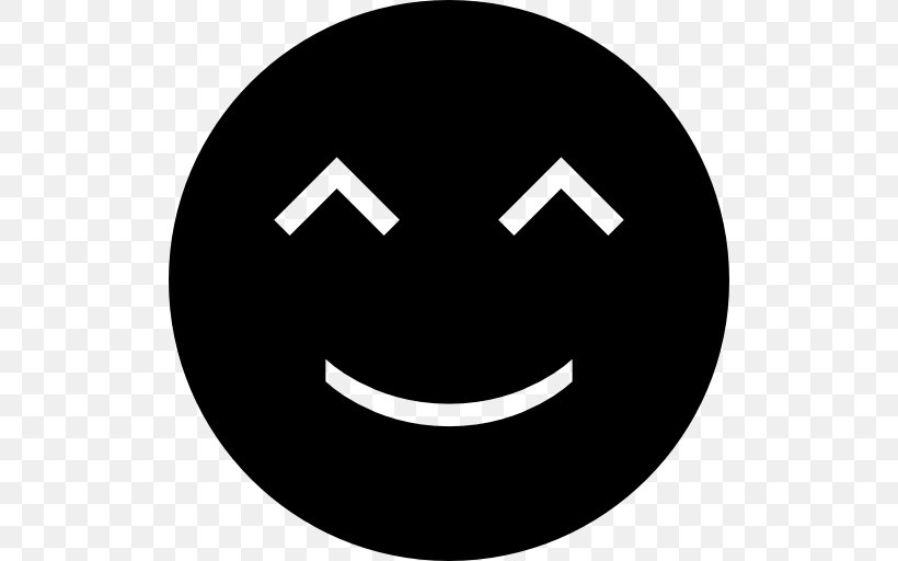 Download Emoticon Smiley, PNG, 512x512px, Emoticon, Black And White, Directory, Smile, Smiley Download Free