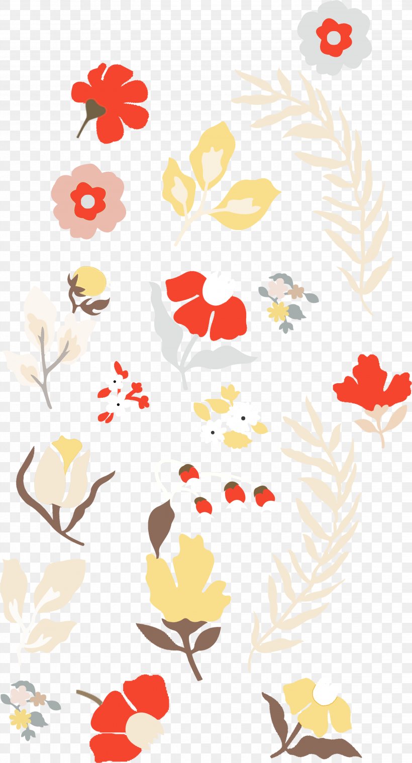 Floral Design Illustration Clip Art Line, PNG, 2807x5203px, Floral Design, Flower, Flowering Plant, Heart, Leaf Download Free
