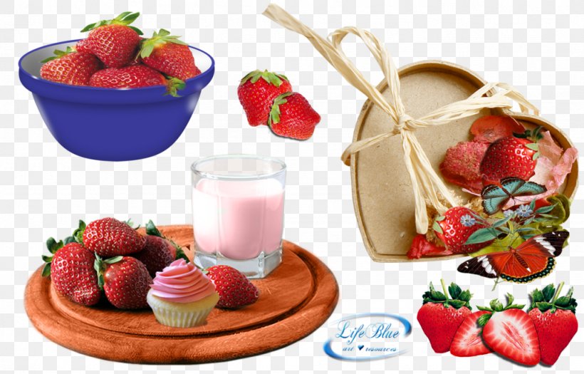 Frozen Yogurt Strawberry Food Cream Flavor, PNG, 1023x656px, Frozen Yogurt, Basket, Breakfast, Cream, Dairy Product Download Free