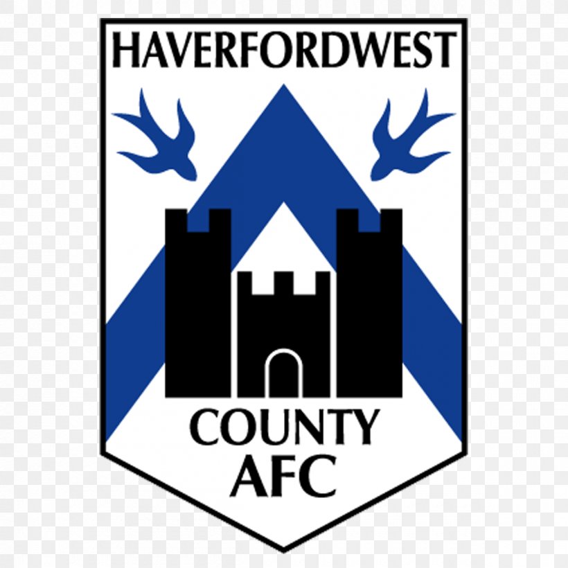 Haverfordwest County A.F.C. Welsh Premier League Welsh Football League Goytre United F.C., PNG, 1200x1200px, Haverfordwest, Area, Artwork, Brand, Logo Download Free