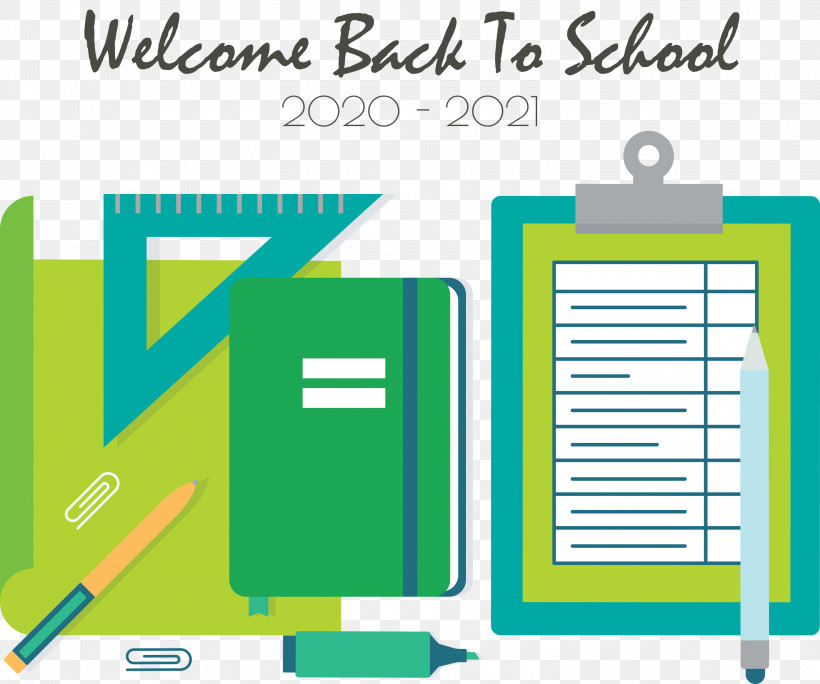 Welcome Back To School, PNG, 3000x2503px, Welcome Back To School, Area, Color, Coloring Book, Green Download Free