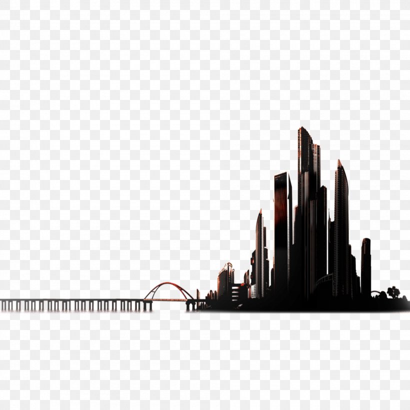 City, PNG, 1890x1890px, City, Designer, Line Art, Night, Silhouette Download Free