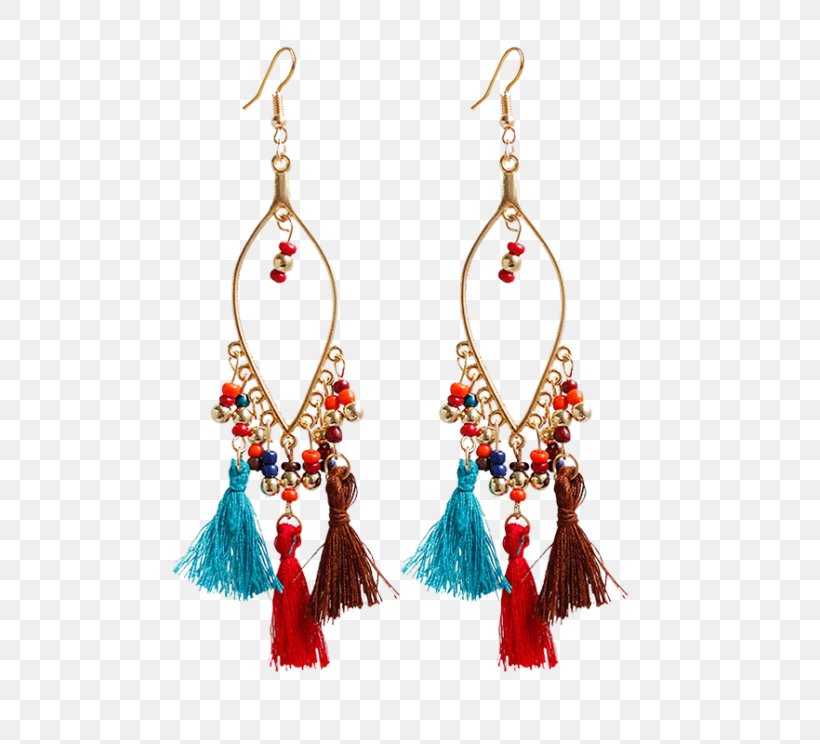 Earring Jewellery Clothing Accessories Bead, PNG, 558x744px, Earring, Bead, Body Jewellery, Bohochic, Christmas Ornament Download Free