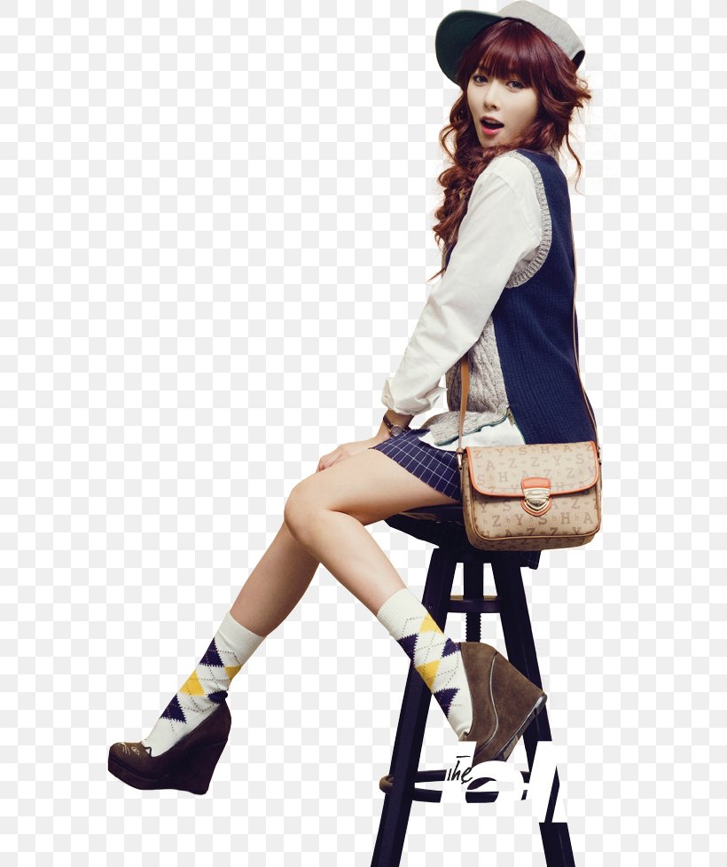 Hyuna 4Minute Invincible Youth K-pop Sistar, PNG, 578x977px, Watercolor, Cartoon, Flower, Frame, Heart Download Free