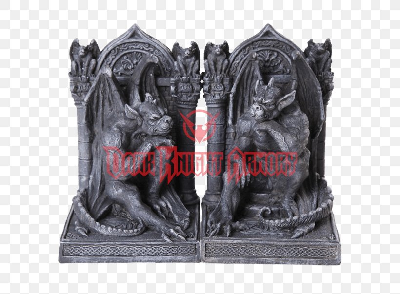 Statue Gargoyle Gothic Architecture Bookend Sculpture, PNG, 603x603px, Statue, Book, Bookend, Figurine, Gargoyle Download Free