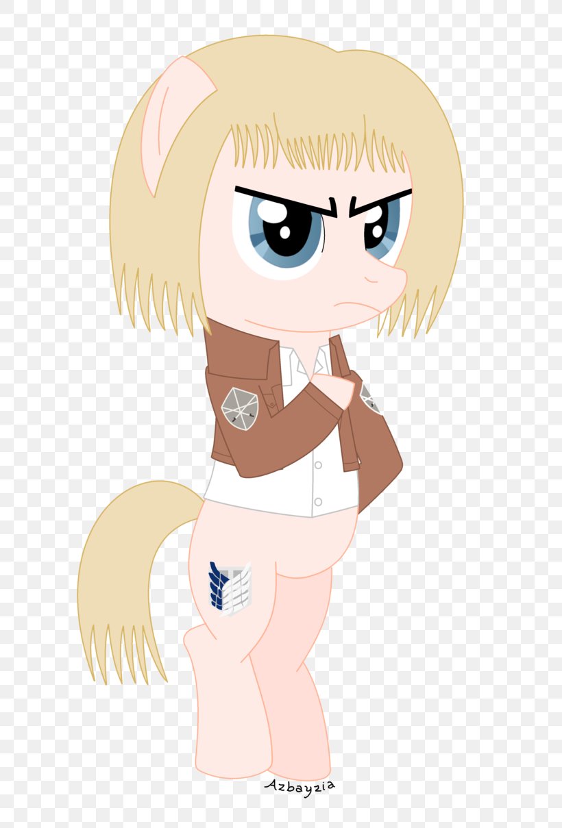 Armin Arlert Attack On Titan My Little Pony, PNG, 661x1209px, Watercolor, Cartoon, Flower, Frame, Heart Download Free