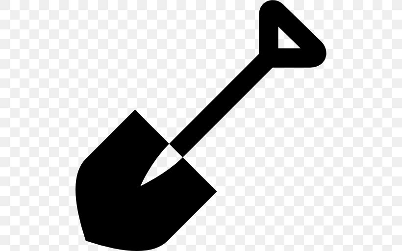 Spade Shovel Tool Clip Art, PNG, 512x512px, Spade, Architectural Engineering, Black, Black And White, Garden Download Free