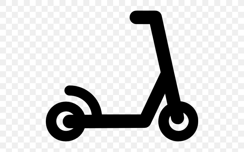 Kick Scooter Bicycle Moped, PNG, 512x512px, Scooter, Aqua Scooter, Area, Bicycle, Black And White Download Free
