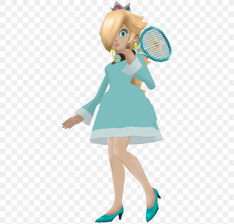 Mario Tennis Open Mario Bros. Rosalina, PNG, 392x784px, Watercolor, Cartoon, Flower, Frame, Heart Download Free