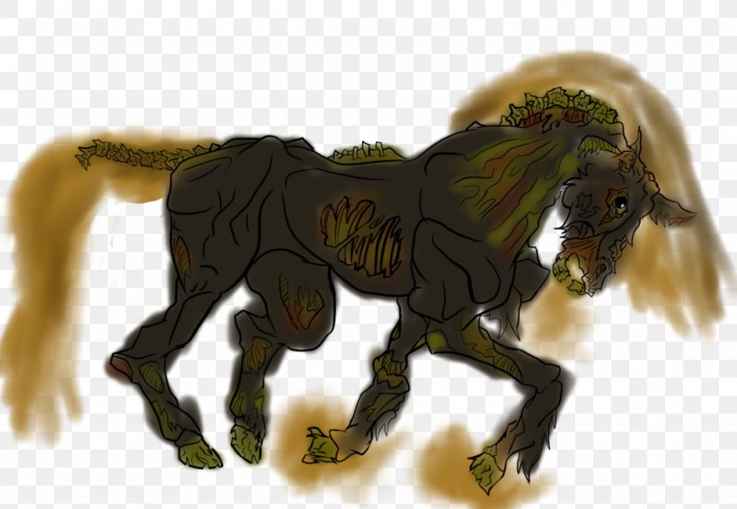 Pony The Elder Scrolls Online Mustang Stallion Four Horsemen Of The Apocalypse, PNG, 1024x707px, Watercolor, Cartoon, Flower, Frame, Heart Download Free