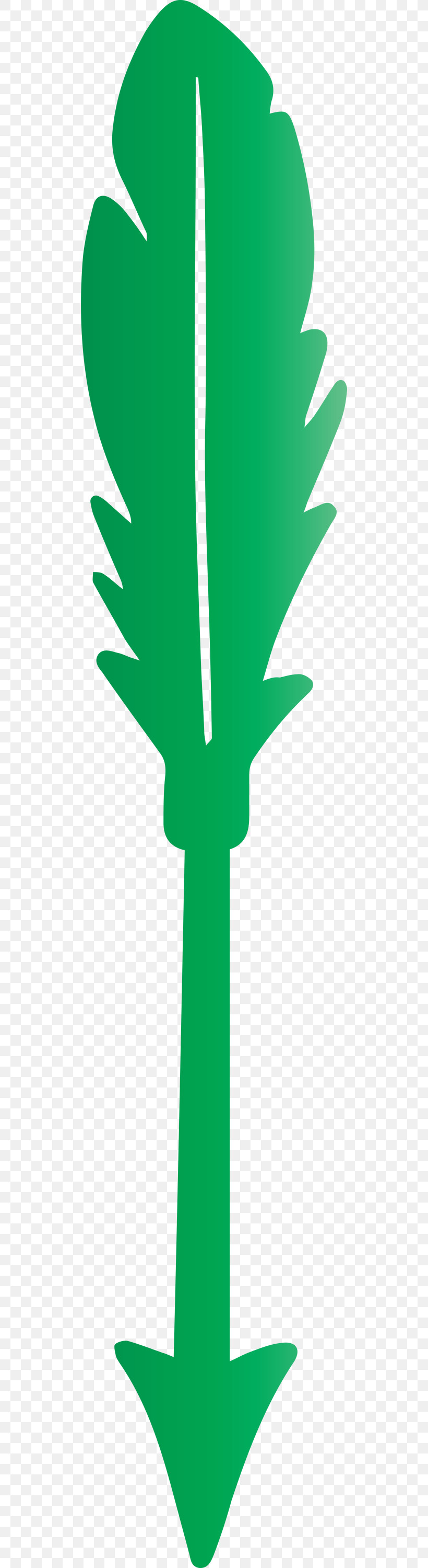 Boho Arrow Cute Arrow, PNG, 510x2999px, Boho Arrow, Cute Arrow, Green, Logo, Symbol Download Free