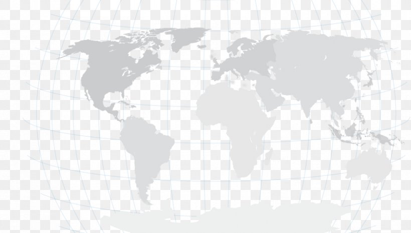 World Map Globe Mapa Polityczna, PNG, 841x478px, World, Atlas, Black And White, Border, Drawing Download Free