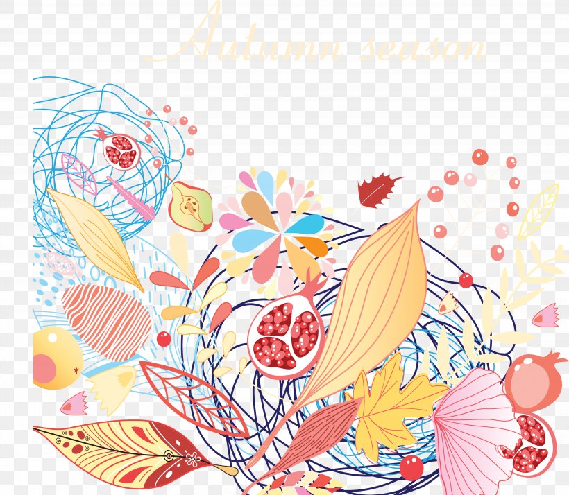 Autumn Illustration, PNG, 3671x3198px, Autumn, Area, Art, Creative Arts, Drawing Download Free