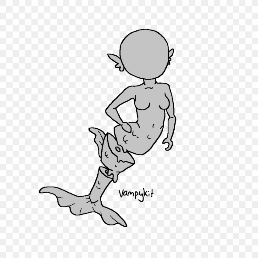 Clip Art Thumb Line Art Drawing Mermaid, PNG, 894x894px, Watercolor, Cartoon, Flower, Frame, Heart Download Free