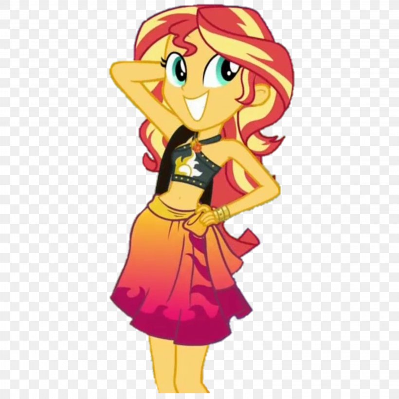 Sunset Shimmer Applejack My Little Pony: Equestria Girls Twilight Sparkle, PNG, 3264x3264px, Watercolor, Cartoon, Flower, Frame, Heart Download Free