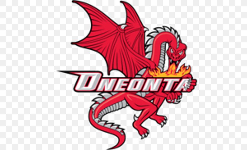 SUNY Oneonta Oneonta State Red Dragons Men's Basketball Oneonta State Red Dragons Women's Soccer State University Of New York System State University Of New York Athletic Conference, PNG, 500x500px, State University Of New York System, Animal Figure, Artwork, College, Dragon Download Free