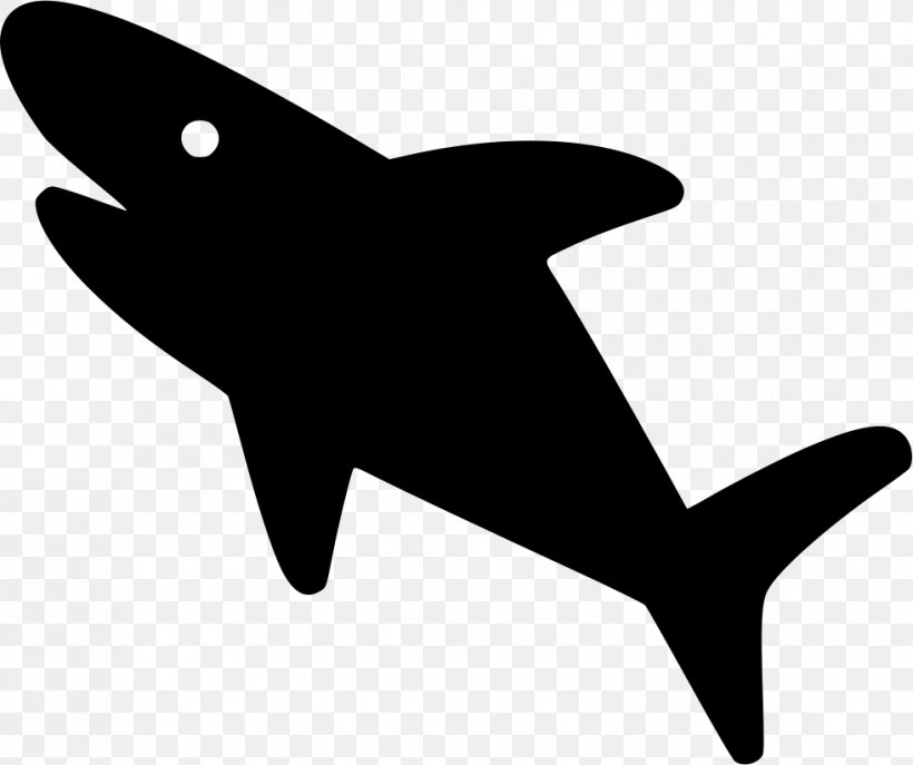 Great White Shark Clip Art Image, PNG, 981x822px, Shark, Baby Shark, Blackandwhite, Blue Shark, Cartilaginous Fishes Download Free