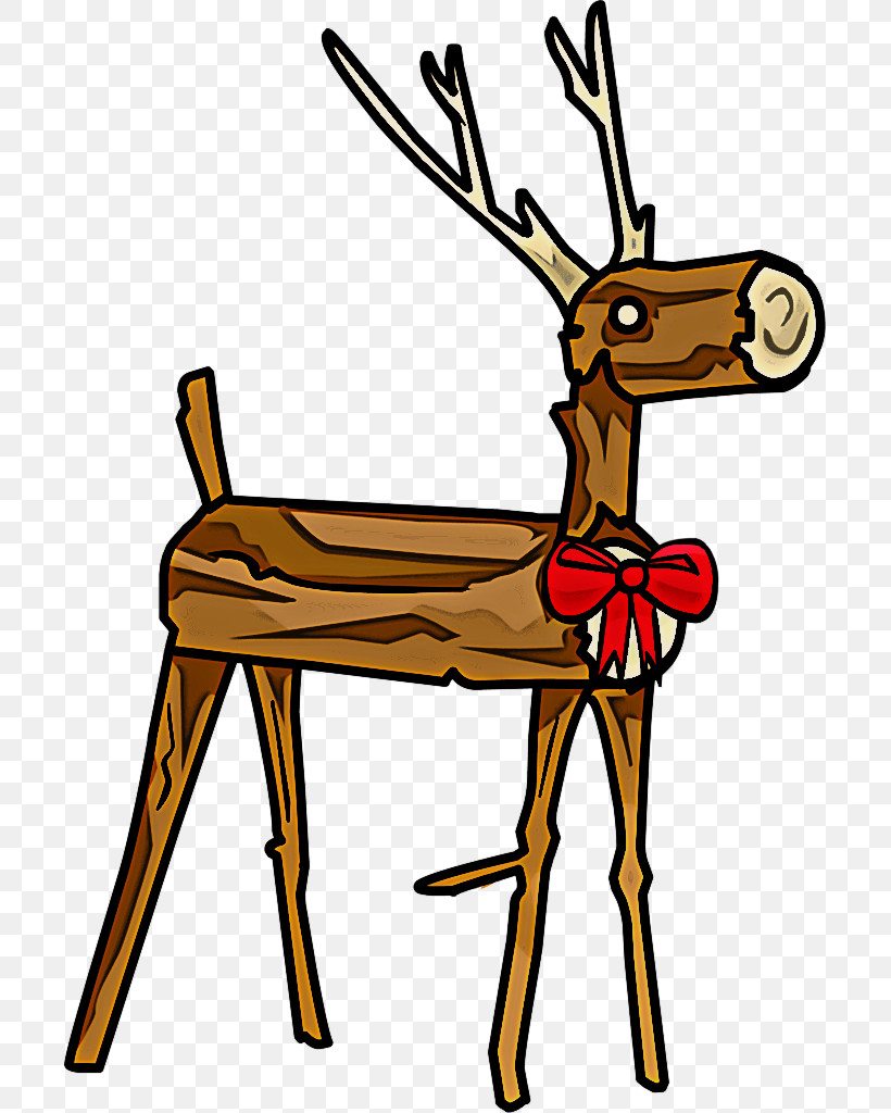 Reindeer, PNG, 701x1024px, Reindeer, Antler, Biology, Cartoon, Deer Download Free