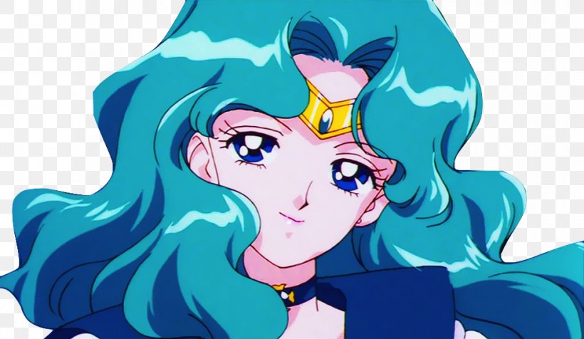 Sailor Neptune Sailor Moon Chibiusa Sailor Senshi Character, PNG, 980x570px, Watercolor, Cartoon, Flower, Frame, Heart Download Free