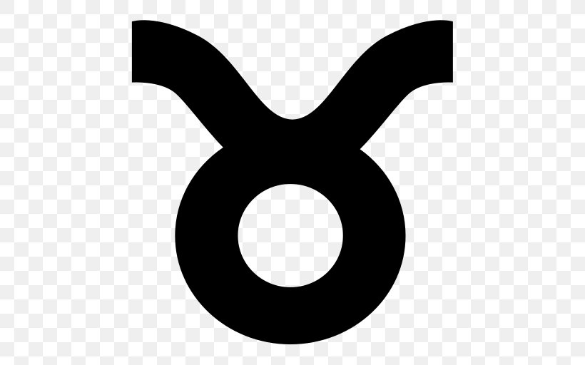 Symbol Taurus Astrological Sign Clip Art, PNG, 512x512px, Symbol, Aquarius, Astrological Sign, Black And White, Bull Download Free