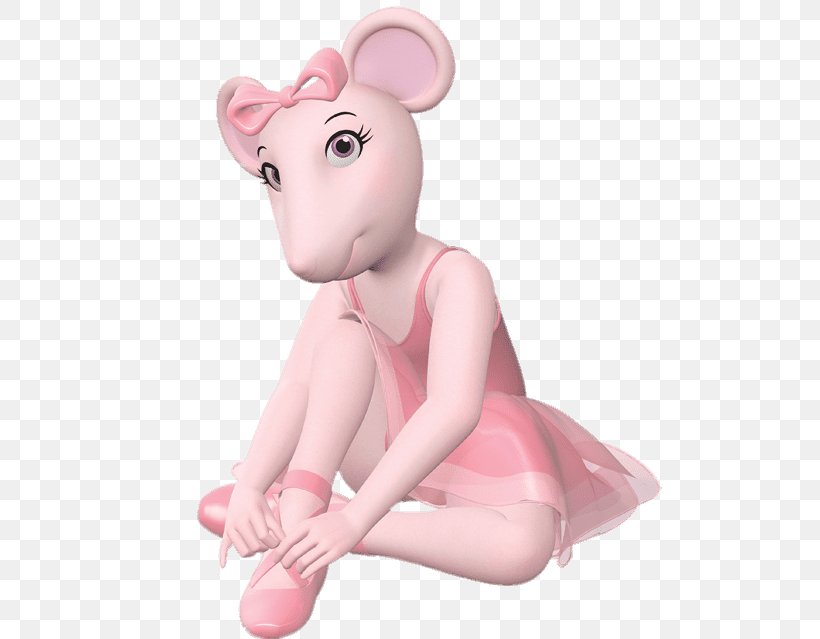 Angelina Ballerina Miss Lilly Ballet Dancer, PNG, 512x639px, Watercolor, Cartoon, Flower, Frame, Heart Download Free