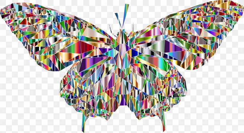 Butterfly Moth Low Poly, PNG, 2268x1236px, Butterfly, Arthropod, Display Resolution, Dots Per Inch, Geometry Download Free