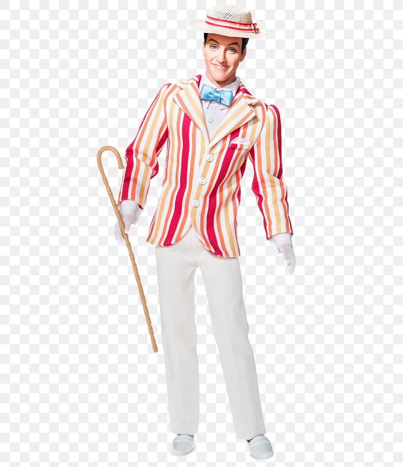 Dick Van Dyke Mary Poppins Bert Doll Mary Poppins Bert Doll Jane Banks, PNG, 640x950px, Dick Van Dyke, Barbie, Bert, Clothing, Collecting Download Free