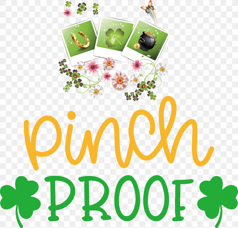 Pinch Proof St Patricks Day Saint Patrick, PNG, 3000x2866px, St Patricks Day, Floral Design, Leaf, Logo, M Download Free