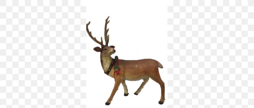 Reindeer Santa Claus Statue Christmas, PNG, 350x350px, Reindeer, Animal Figure, Antler, Christmas, Deer Download Free
