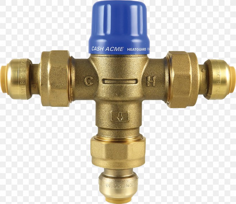 Thermostatic Mixing Valve Shower Pressure-balanced Valve Tap, PNG, 1000x863px, Thermostatic Mixing Valve, Brass, Hardware, Hardware Accessory, Hot Water Storage Tank Download Free