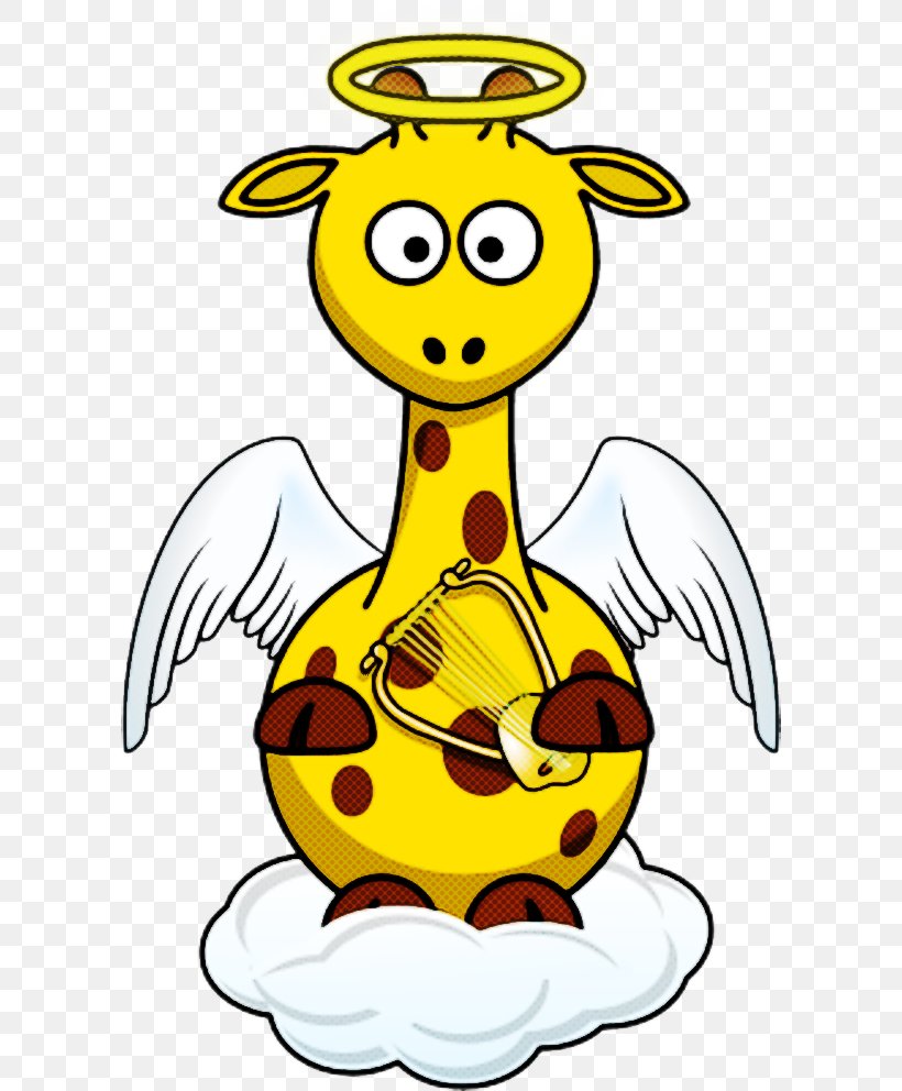 Yellow Facial Expression Cartoon Giraffidae Giraffe, PNG, 600x992px, Yellow, Cartoon, Ducks Geese And Swans, Facial Expression, Giraffe Download Free