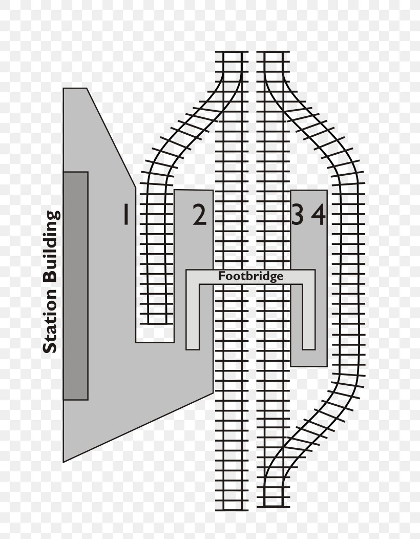 Kollam Junction Railway Station Train Rail Transport Tram Railway Platform, PNG, 744x1052px, Kollam Junction Railway Station, Architecture, Bay Platform, Black And White, Diagram Download Free