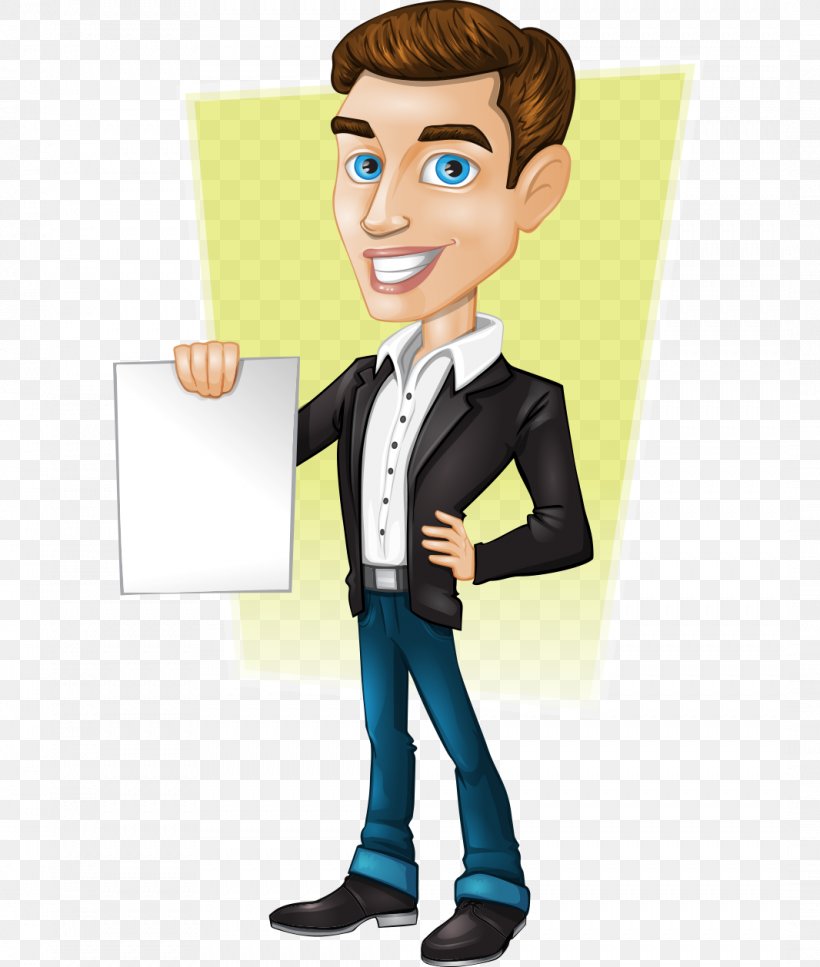 Paper Businessperson Character Illustration, PNG, 1066x1258px, Paper, Business, Businessperson, Cartoon, Character Download Free