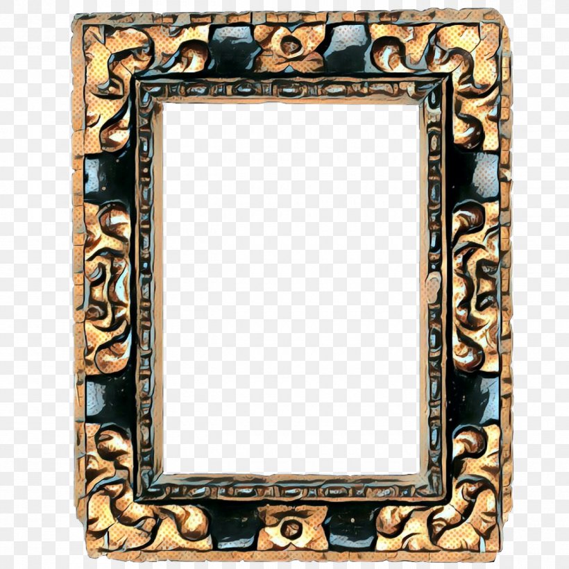 Picture Frame, PNG, 1300x1300px, Pop Art, Antique, Interior Design, Metal, Mirror Download Free